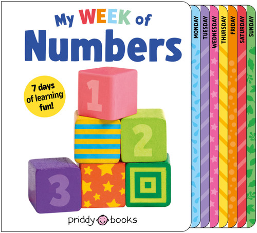My Week of Numbers: Learn first numbers and days of the week (My Week) book cover by Priddy Books