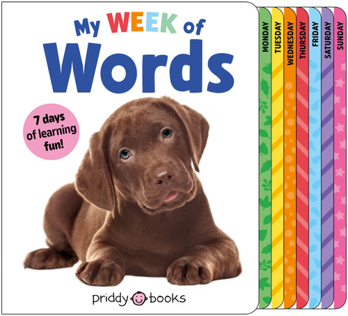 My Week of Words: Learn first words and days of the week (My Week) book cover by Priddy Books