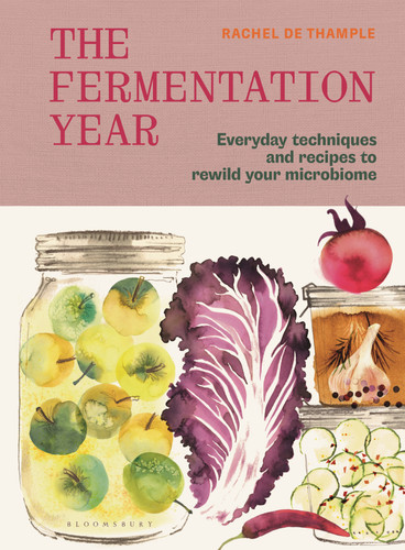 The Fermentation Year: Everyday techniques and recipes to rewild your microbiome book cover by Rachel de Thample