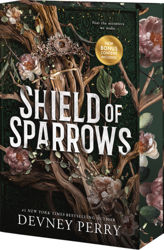 Shield of Sparrows: An Enemies-to-Lovers Epic Romantasy (Shield of Sparrows #1) book cover by Devney Perry