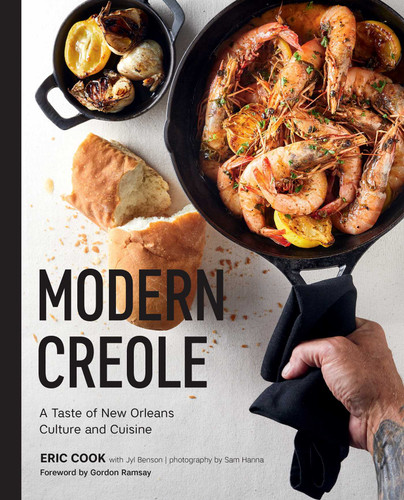 Modern Creole: A Taste of New Orleans Culture and Cuisine book cover by Eric Cook