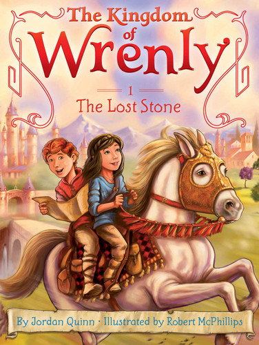 The Lost Stone (The Kingdom of Wrenly) book cover by Jordan Quinn