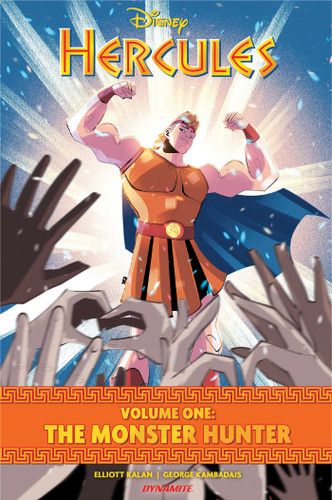 Hercules Volume 1: The Monster Hunter book cover by Elliott Kalan