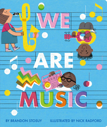 We Are Music book cover by Brandon Stosuy
