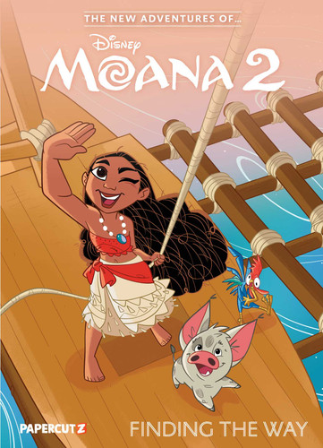 The New Adventures of Disney Moana 2 Vol. 2 (The New Adventures of Moana 2) book cover by Jadzia Axelrod, James Patrick, Kelley Skovron, James III