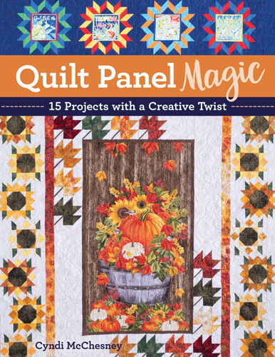 Quilt Panel Magic: 15 Projects with a Creative Twist book cover by Cyndi McChesney