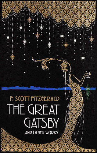 The Great Gatsby and Other Works (Leather-bound Classics) book cover by F. Scott Fitzgerald