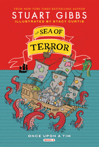 The Sea of Terror (Once Upon a Tim) book cover by Stuart Gibbs