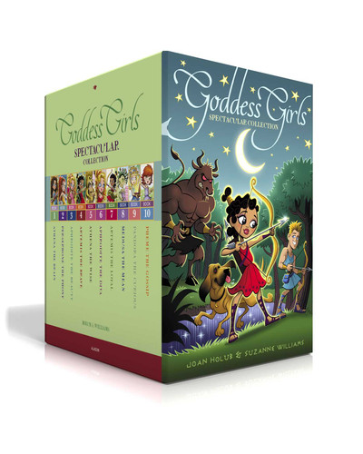 Goddess Girls Spectacular Collection (Boxed Set) (Goddess Girls) book cover by Joan Holub, Suzanne Williams