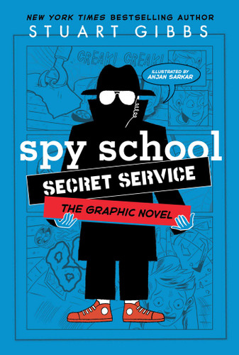 Spy School Secret Service the Graphic Novel (Spy School the Graphic Novel) book cover by Stuart Gibbs