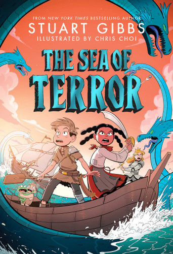 The Sea of Terror (Once Upon a Tim) book cover by Stuart Gibbs
