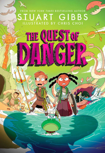 The Quest of Danger (Once Upon a Tim) book cover by Stuart Gibbs