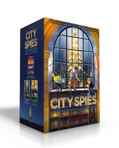 The City Spies Undercover Collection (Boxed Set): City of the Dead; Mission Manhattan; London Calling (City Spies) book cover by James Ponti