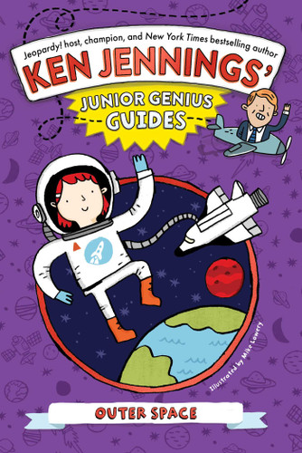 Outer Space (Ken Jennings’ Junior Genius Guides) book cover by Ken Jennings