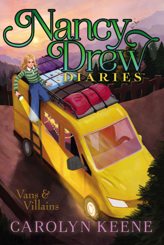 Vans & Villains (Nancy Drew Diaries) book cover by Carolyn Keene