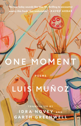 One Moment: Poems book cover by Luis Muñoz