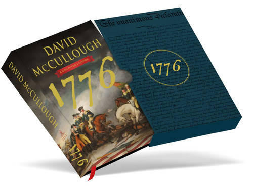 1776 (Deluxe Slipcase Edition) book cover by David McCullough