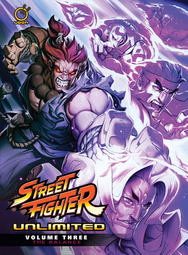 Street Fighter Unlimited Hardcover Volume 3: The Balance (Street Fighter Unlimited) book cover by Ken Siu-Chong
