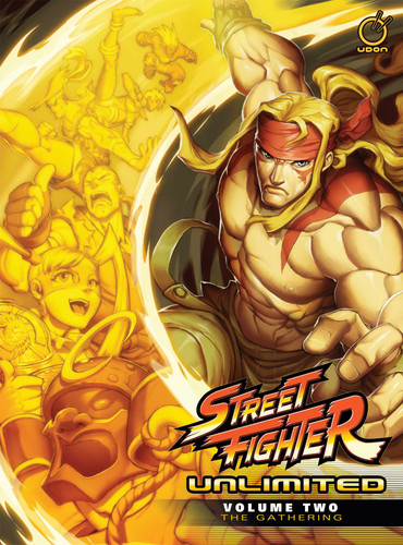 Street Fighter Unlimited Hardcover Volume 2: The Gathering (Street Fighter Unlimited) book cover by Ken Siu-Chong