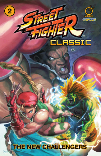 Street Fighter Classic Paperback Volume 2: The New Challengers (Street Fighter Classic) book cover by Ken Siu-Chong