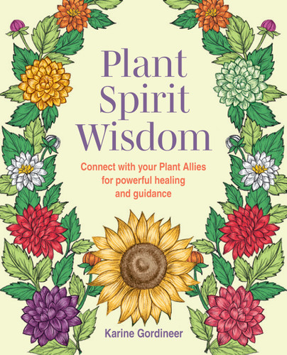 Plant Spirit Wisdom: Connect with your Plant Allies for powerful healing and guidance book cover by Karine Gordineer