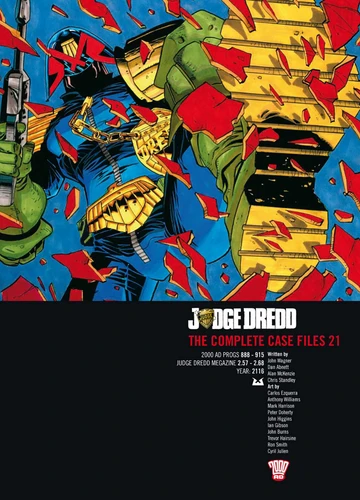 Judge Dredd: The Complete Case Files 21 (Judge Dredd: The Complete Case Files) book cover by John Wagner, Dan Abnett