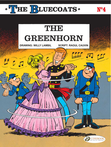 The Greenhorn (The Bluecoats) book cover by Raoul Cauvin