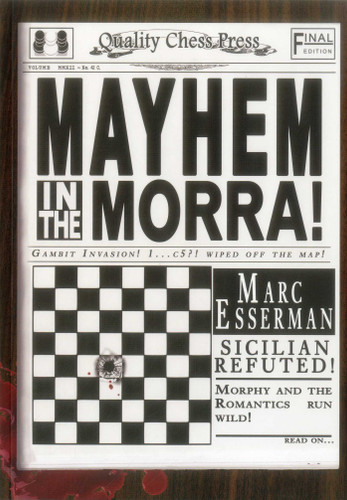 Mayhem in the Morra book cover by Marc Esserman