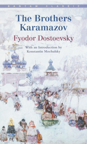 The Brothers Karamazov book cover by Fyodor Dostoevsky