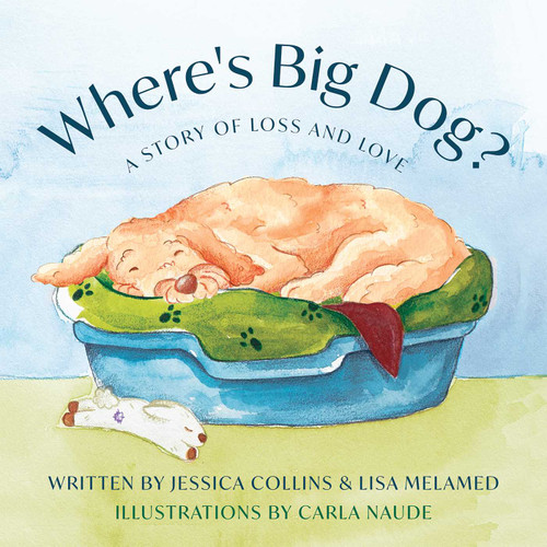 Where's Big Dog?: A Story of Loss and Love book cover by Jessica Collins, Lisa Melamed