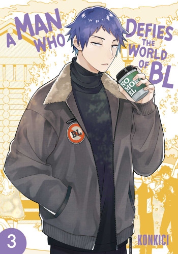 A Man Who Defies the World of BL, Vol. 3 (A Man Who Defies the World of BL) book cover by Konkici
