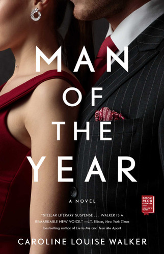 Man of the Year book cover by Caroline Louise Walker