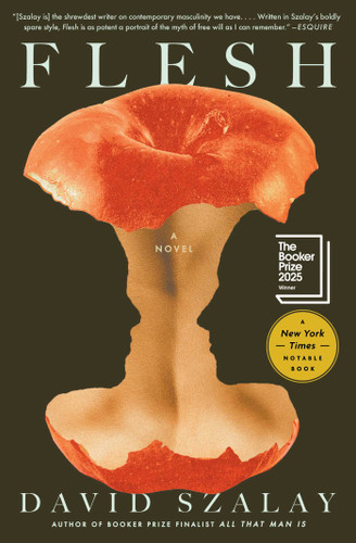Flesh: A Novel (Booker Prize Winner) book cover by David Szalay