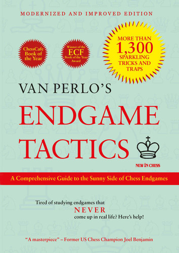 Van Perlo's Endgame Tactics: A Comprehensive Guide to the Sunny Side of Chess Endgames - Modernized and improved edition book cover by Ger Van Perlo