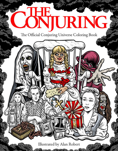 The Conjuring: The Official Conjuring Universe Coloring Book book cover by 
