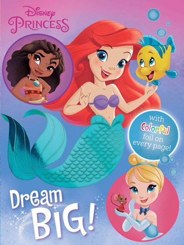Disney Princess: Dream Big! (Foil Book) book cover by Maggie Fischer