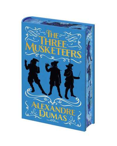 The Three Musketeers (Arcturus Treasured Classics) book cover by Alexandre Dumas