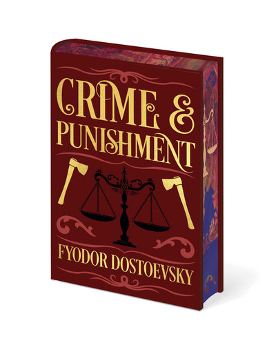 Crime and Punishment (Arcturus Treasured Classics) book cover by Fyodor Dostoevsky