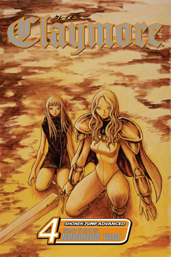 Claymore, Vol. 4: Marked for Death (Claymore) book cover by Norihiro Yagi