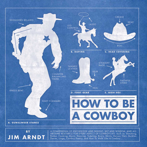 How to Be a Cowboy (Western Humor) book cover by Jim Arndt