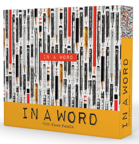 In a Word Puzzle 1000 Piece book cover by 
