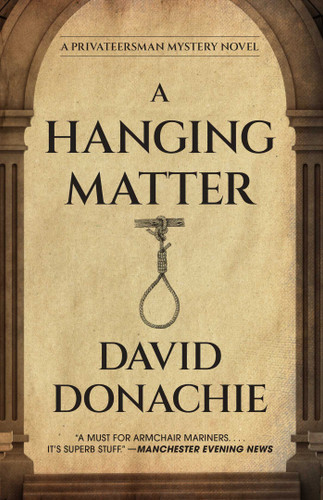 A Hanging Matter (The Privateersman Mysteries) book cover by David Donachie