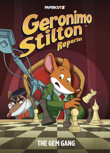 Geronimo Stilton Reporter Vol. 14: The Gem Gang (Geronimo Stilton Reporter Graphic Novels) book cover by Geronimo Stilton