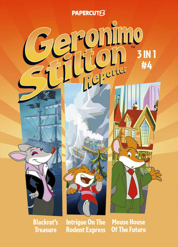 Geronimo Stilton Reporter 3 in 1 Vol. 4 book cover by Geronimo Stilton