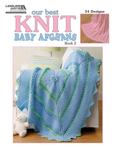 Our Best Knit Baby Afghans, Book 2: 34 Designs book cover by Leisure Arts