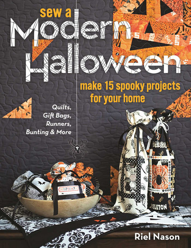 Sew a Modern Halloween: Make 15 Spooky Projects for Your Home book cover by Riel Nason