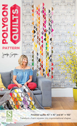 Polygon Quilts Pattern book cover by Jennifer Sampou
