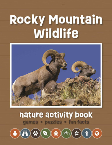 Rocky Mountain Wildlife Nature Activity Book, 3rd Ed (Nature Activity Book) book cover by J.M. Kavanagh