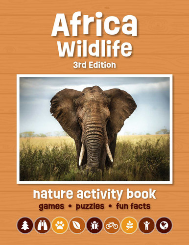 Africa Wildlife Nature Activity Book, 3rd Ed (Nature Activity Book) book cover by J.M. Kavanagh