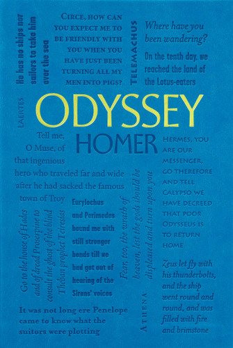 Odyssey (Word Cloud Classics) book cover by Homer